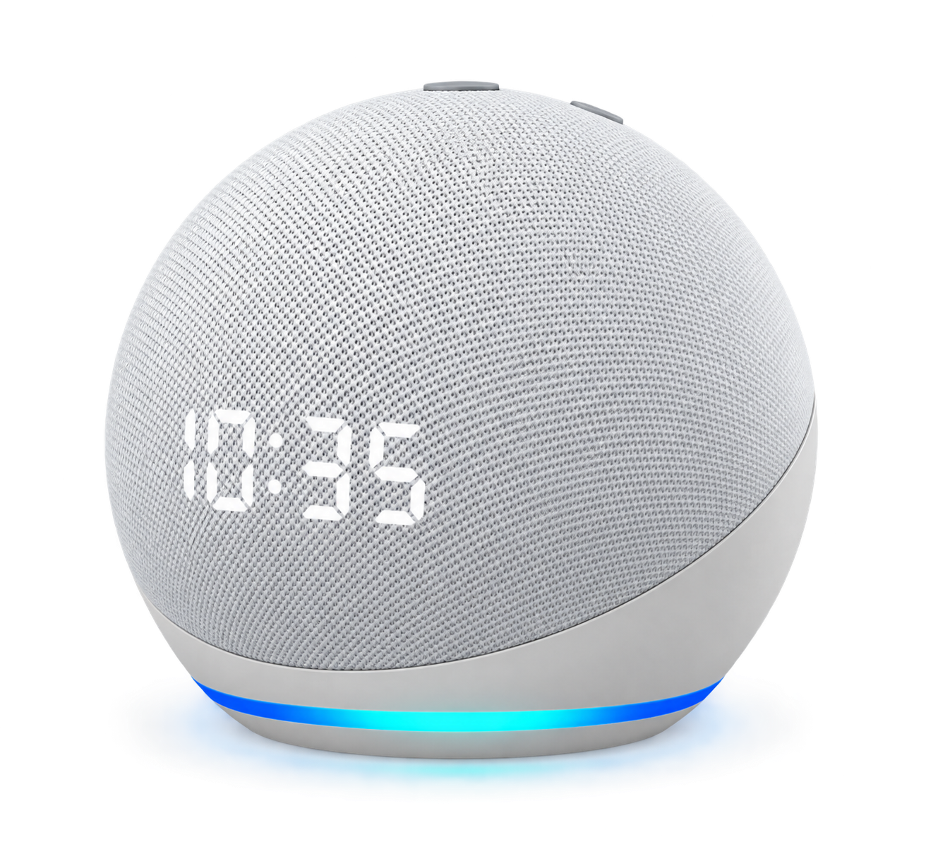 Amazon Echo Dot (3rd Gen) with clock